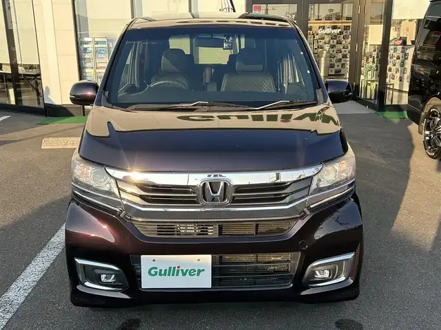 ホンダ Ｎ ＷＧＮ カスタム G Lパッケージ 長崎県 2016(平28)年 6.9万km プレミアムベルベットパープル・パール 社外ナビ（AM/FM/DTV/BT/USB/SD/DISC)/バックカメラ/ドラレコ前後/ETC/HDMI/クルーズコントロール/純正アルミ/フロアマット/ECON/ベンチシート/キセノンヘッドライト/ウィンカーミラー/アイドリングストップ