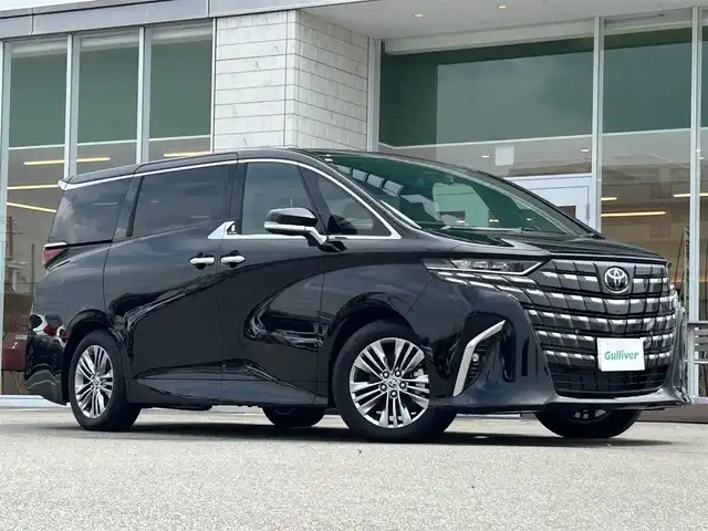 トヨタ アルファードハイブリット Z 兵庫県 2024(令6)年 0.1千km ブラック 純正ナビ/フルセグTV/Bluetoothオーディオ/アップルPlay/ガラスルーフ/両側パワースライドドア/全方位カメラ/ETC2.0/追従クルーズコントロール/レザーシート/パワーシート/シートヒーター/シートベンチレーション/100VAC/置くだけ充電