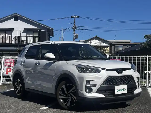 トヨタ ライズ Z 静岡県 2020(令2)年 4万km シャイニングホワイトパール ユーザー買取車両/ワンオーナー/純正ディスプレイオーディオ/　【BT/AppleCarPlay/地デジTV】/純正LEDヘッドライト/純正18インチAW/全方位カメラ/バックカメラ/レーダークルーズコントロール/プリクラッシュセーフティシステム/レーンキープアシスト/シートヒーター/前後ドライブレコーダー/ETC2.0/USBポート/新車時保証書/取扱説明書/スペアキー×1