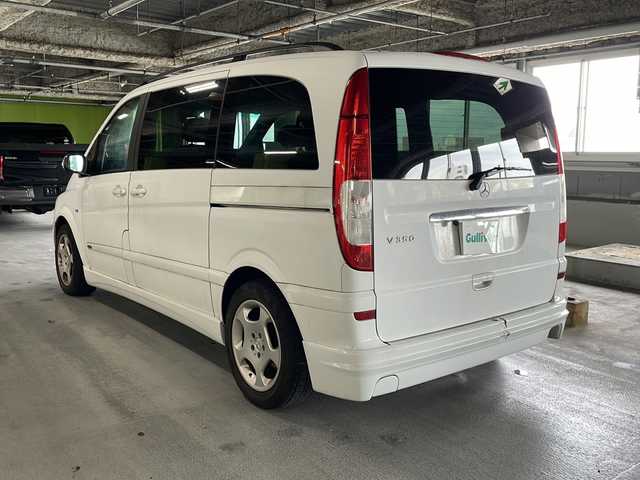 メルセデス・ベンツ Ｖ３５０ アンビエンテ 沖縄県 2008(平20)年 10.1万km 白 禁煙車/社外ナビ/サンルーフ/両側パワースライド/純正アルミ/ETC/レザーシート