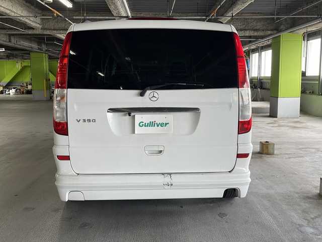 メルセデス・ベンツ Ｖ３５０ アンビエンテ 沖縄県 2008(平20)年 10.1万km 白 禁煙車/社外ナビ/サンルーフ/両側パワースライド/純正アルミ/ETC/レザーシート