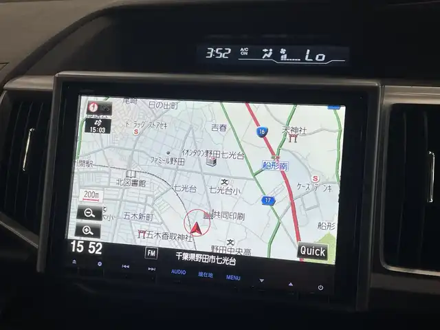 ホンダ ステップワゴン スパーダ Z クールスピリット 福岡県 2012(平24)年 11.2万km ホワイトオーキッドパール Gathers製OP９インチナビ/地デジTV/Bluetooth接続/バックカメラ/CD/DVD/クルーズコントロール/パドルシフト/両側Pスライドドア/ETC/オートライト/アイドリングストップ/横滑り防止装置/電格ミラー/黒半革調シート/純正フロアマット/ドアバイザー/純正17インチAW/取説書/スペアキー