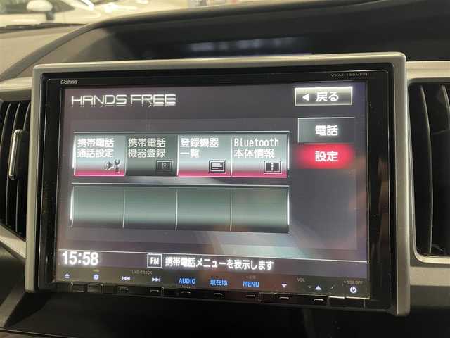 ホンダ ステップワゴン スパーダ Z クールスピリット 福岡県 2012(平24)年 11.2万km ホワイトオーキッドパール Gathers製OP９インチナビ/地デジTV/Bluetooth接続/バックカメラ/CD/DVD/クルーズコントロール/パドルシフト/両側Pスライドドア/ETC/オートライト/アイドリングストップ/横滑り防止装置/電格ミラー/黒半革調シート/純正フロアマット/ドアバイザー/純正17インチAW/取説書/スペアキー