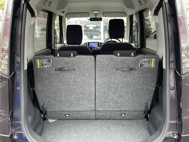 日産 ルークス ハイウェイスター 山口県 2012(平24)年 9.8万km ミステリアスバイオレットパール 純正SDナビ【MM312D-A】/・ワンセグテレビ/・CD、FM・AMラジオ/片側パワースライドドア/バックカメラ/純正14インチアルミホイール/純正フロアマット/プッシュアップスタート/スマートキー/スペアキー/ドアバイザー/フロントフォグランプ/盗難防止システム