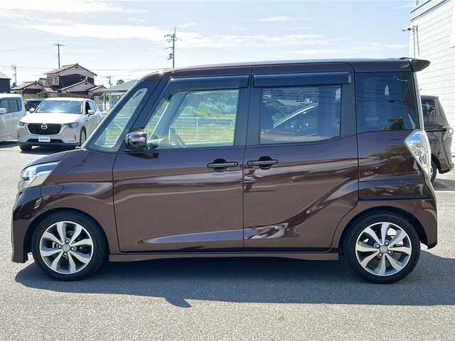 日産 デイズ ルークス ハイウェイスターX Gパッケージ 香川県 2014(平26)年 4.8万km モカブラウンP 純正ナビ／フルセグＴＶ／アラウンドビューカメラ／両側パワースライドドア／ＨＩＤヘッドライト／スマートキー／アイドリングストップ／プッシュスタート／オートライト