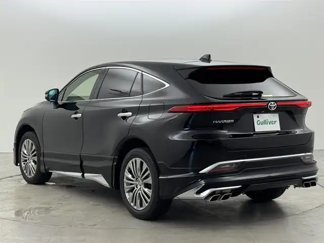 トヨタ ハリアー Z 福岡県 2022(令4)年 5.6万km ブラック モデリスタエアロ　/純正１２．３型ＤＡナビ／フルセグＴＶ　/全方位カメラ　/ＪＢＬサウンド　/ビルトインＥＴＣ２．０　/デジタルルームミラー／ドラレコ　/トヨタセーフティセンス　/レーダークルーズコントロール　/コーナーセンサー　/衝突軽減ブレーキ　/レーンキープ　/ブラインドスポットモニター　/アクセル踏み間違い防止　/ハーフレザーシート　/パワーシート　/パワーバックドア　/純正１９インチアルミホイール