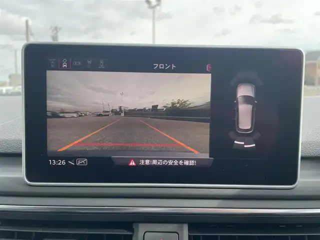 アウディ Ａ４ 2.0TFSIスポーツ S ライン PKG 富山県 2018(平30)年 5.8万km グレイシアホワイトメタリック アラウンドビューモニター／/メーカーナビ／/フルセグＴＶ／/Ｂｌｕｅｔｏｏｔｈ／/ＤＶＤ再生／/ビルトインＥＴＣ２．０／/パワーバックドア／/パワーシート／/シートヒーター／/ルーフレール／/ＬＥＤオートライト/レーダークルーズコントロール/アクティブレーンアシスト/サイドアシスト/渋滞アシスト/インテリジェントグライディング/パーキングエイド/パドルシフト