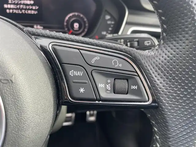 アウディ Ａ４ 2.0TFSIスポーツ S ライン PKG 富山県 2018(平30)年 5.8万km グレイシアホワイトメタリック アラウンドビューモニター／/メーカーナビ／/フルセグＴＶ／/Ｂｌｕｅｔｏｏｔｈ／/ＤＶＤ再生／/ビルトインＥＴＣ２．０／/パワーバックドア／/パワーシート／/シートヒーター／/ルーフレール／/ＬＥＤオートライト/レーダークルーズコントロール/アクティブレーンアシスト/サイドアシスト/渋滞アシスト/インテリジェントグライディング/パーキングエイド/パドルシフト