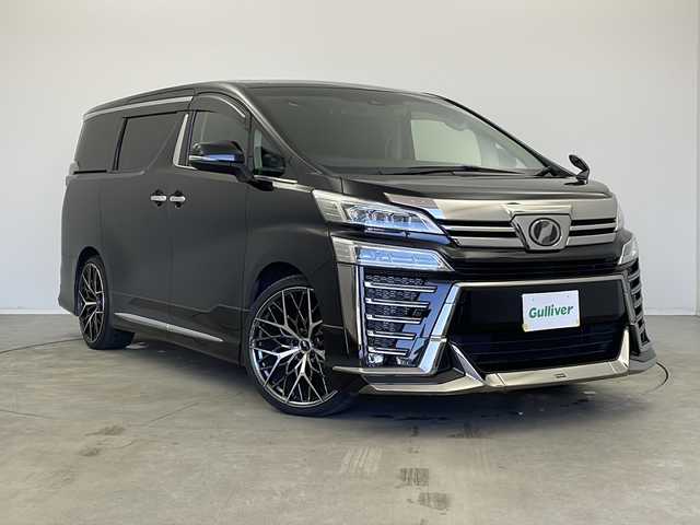 トヨタ ヴェルファイア Z Gエディション 新潟県 2019(令1)年 4.7万km ブラック ワンオーナー/禁煙車/純正メモリナビ/　(フルセグ・CD・DVD・Bluetooth)/モデリスタエアロパーツ/トヨタセーフティーセンス/両側パワースライドドア/合皮シート/シートヒーター・パワー・エア/メモリシート/レーンキープアシスト/追従クルーズコントロール/LEDオートライト/オートマチックハイビーム/電子サイドブレーキ/デジタルインナーミラー/サイドミラーウィンカー/ステアリングスイッチ/バックカメラ