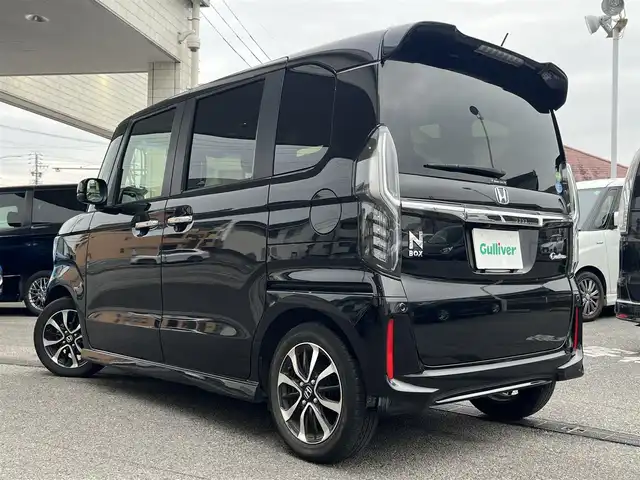 ホンダ Ｎ ＢＯＸ カスタム G L ホンダセンシング 愛知県 2020(令2)年 1.7万km クリスタルブラックパール ワンオーナー/SDナビ/フルセグ/BT/CD/DVD/バックカメラ/スマートキー２/ビルトインETC/前後ドラレコ/レーダークルーズ/衝突軽減/レーンキープ/オートライト/バックソナー/両側パワスラ/LED/取説/保証書