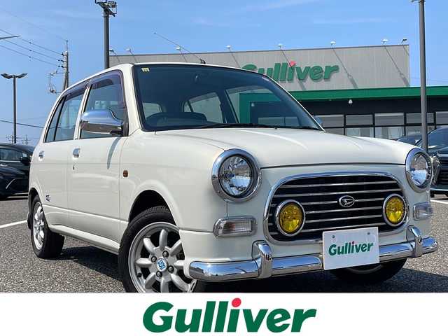 ダイハツ ミラ ジーノ ミニライトスペシャル 島根県 2002(平14)年 4.2万km ホワイトパールマイカ ４WD/ABS/PW/スペアキー/ドアバイザー/保証書