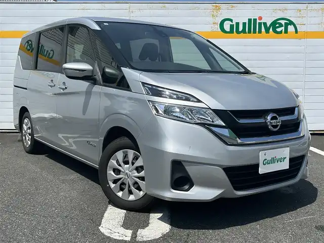 日産 セレナ X 埼玉県 2017(平29)年 8.5万km ブリリアントシルバー ETC/クルコン/FM AMラジオ/スライドドア/電動格納ミラー