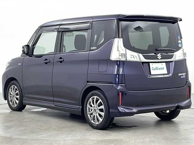 スズキ ソリオ バンディット HV MV Dカメラ ブレーキS 道央・札幌 2017(平29)年 7.2万km ミッドナイトバイオレットメタリック ・4WD/・寒冷地仕様/・社外ディスプレイオーディオBT&CD&DVD&USB/・バックカメラ/・左側パワースライドドア/・デュアルカメラブレーキサポート/・車線逸脱警報/・横滑り防止装置/・クルーズコントロール/・アイドリングストップ/・社外前方ドライブレコーダー/・ETC/・ドアミラーウインカー/・ドアミラーヒーター/・電動格納ミラー/・プッシュスタート/・純正フロアマット/・LEDヘッドライト/・フォグランプ/・オートライト/・スマートキー/・スペアキー/・取扱説明書