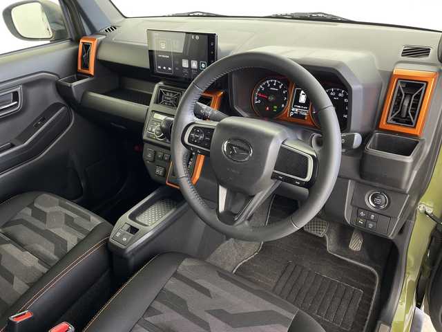 ダイハツ タフト G 鹿児島県 2020(令2)年 7.2万km フォレストカーキメタリック 純正ディスプレイオーディオ/（BT/フルセグTV）/ガラスルーフ/衝突被害軽減システム/レーンキープアシスト/ガラスルーフ/シートヒーター/電動パーキングブレーキ/オートホールド機能/オートライト/オートハイビーム/ステアリングスイッチ/スマートキー/プッシュスタート