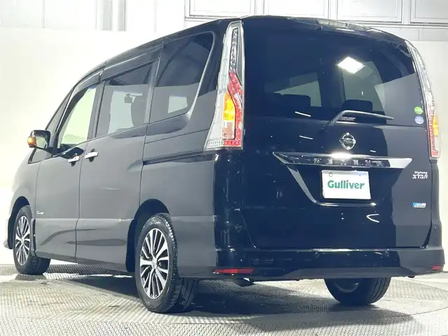 日産 セレナ HWS S HV Vセレ +SeftyⅡ 大阪府 2016(平28)年 6.1万km ダイヤモンドブラック 純正ナビTV 360カメラ 両側パワースライドドア クルーズコントロール 衝突軽減ブレーキ レーンアシスト スマートキー プッシュスタート リアオートエアコン ドライブレコーダー ETC ワンオーナー