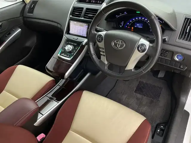 トヨタ ＳＡＩ S 鹿児島県 2014(平26)年 4.1万km ホワイトパールクリスタルシャイン 純正ナビ/Bluetooth/フルセグテレビ/バックカメラ/ステアリングリモコン/ETC/パワーシート/LEDヘッドライト/オートライト/純正16インチAW/純正フロアマット/プッシュスタート/スマートキ―/純正フロアマット