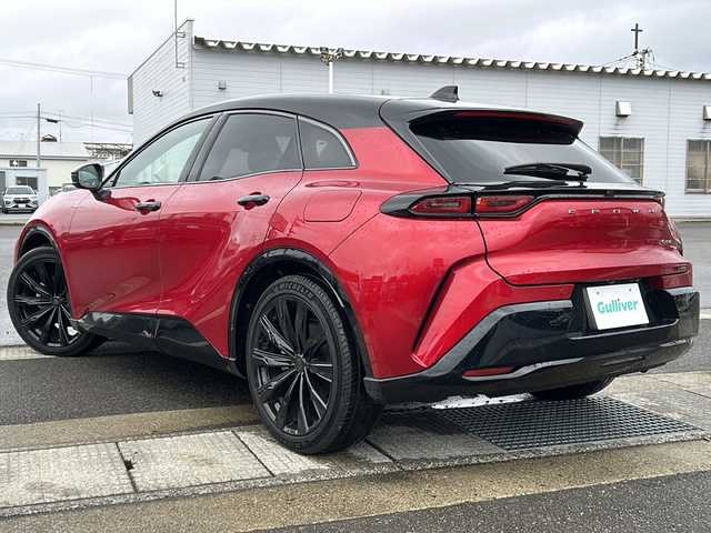 トヨタ クラウン スポーツ Z 秋田県 2023(令5)年 2.2万km 赤／黒 純正12.3インチディスプレイオーディオ/ナビ機能、Bluetooth、フルセグTV）/全方位カメラ/ETC2.0/レーダークルーズコントロール/パワーバックドア/前席パワーシート/前席シートヒーター/前席エアシート/純正21インチAW/4WD/スペアキー