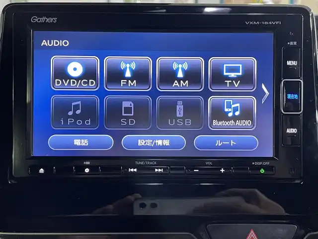 ホンダ Ｎ ＢＯＸ カスタム G EX ホンダセンシング 青森県 2018(平30)年 9.7万km クリスタルブラックパール ワンオーナー/４WD/Gathers製SDナビ/　CD、DVD、USB、SD、BT/フルセグTV/純正エンジンスターター/クルーズコントロール（追従有）/バックカメラ/両側パワースライドドア/ドライブレコーダー/ビルトインETC/前席シートヒーター/ミラーヒーター/純正14インチアルミ（夏タイヤ）車載/クリアランスソナー/保証書/説明書