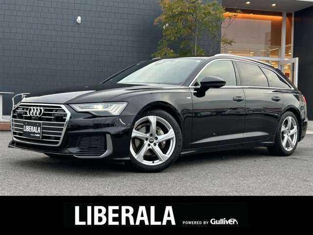 アウディ アウディ Ａ６ アバント 40TDIクワトロ Sライン 滋賀県 2021(令3)年 3.3万km 黒 360°カメラ/４ゾーンオートエアコン/前後ドライブレコーダー/パワーバックドア/全席シートヒーター　黒革シート/全席シートエアコン/バーチャルコックピット/LEDヘッドライト/純正AW19/フルセグテレビ