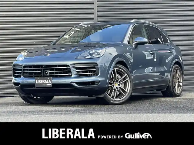 ポルシェ ポルシェ カイエン S 山梨県 2018(平30)年 4.4万km 青 ＳＲ　/薄茶革　/４ＺシートＨ／ベンチＬ／エアコン　/ブルメスター３ＤＳ　/１４ＷＡＹシート　/ナイトＡ　/イージーＣ　/ターボ２１ＡＷ　/アンビエントＬ　/ルーフレール　/マトリＬＥＤ　/純正メモリナビ　/全周囲Ｃ