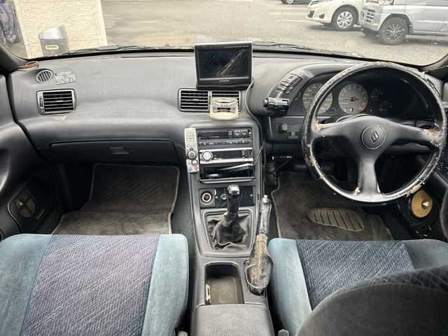 日産 スカイライン GTS タイプS 滋賀県 1993(平5)年 13.9万km 黒 リアウィング/5MT/純正AW積込/パワーウィンドウ/電格ミラー/ＥＴＣ