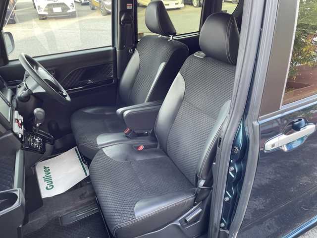 ダイハツ タント カスタム X 岡山県 2021(令3)年 2.9万km レーザーブルークリスタルシャイン 純正ナビ　NMZK-W71D/フルセグTV、Bluetooth、AM、FM/CD、DVD/全方位カメラ/両側パワースライドドア/前席シートヒーター/ハーフレザーシート/純正ドライブレコーダー/両側パワースライドドア/スマートキー/プッシュスタート/リアロールサンシェード/シートバックテーブル/スマートアシスト