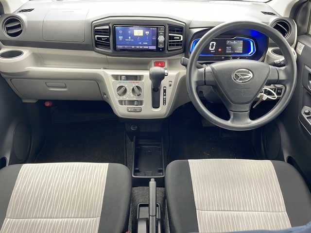 ダイハツ ミラ イース X SAⅢ 沖縄県 2018(平30)年 4.5万km スカイブルーメタリック 社外ナビAVIC-RW501/ＴＶ/ＣＤ/ＤＶＤ/ＢＴ/キーレス/電格ミラー/バイザー/衝突被害軽減ブレーキ/社外フロアマット/ドライブレコーダー前方/ＡＢＳ/横滑り防止/盗難防止装置