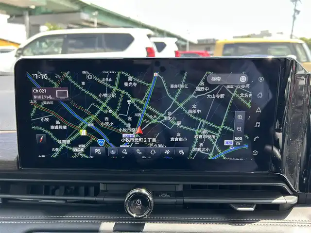 日産 セレナ ハイウェイスター V 愛知県 2023(令5)年 5.3万km プリズムホワイト 純正ナビ/（AM/FM/BT/USB)/フルセグTV/アラウンドビューモニター/ETC2.0/スマートルームミラー/ドライブレコーダー/ワイヤレス充電/両側パワースライドドア/純正16インチAW/LEDヘッドライト/フォグランプ/革巻きステアリング