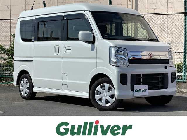 スズキ エブリィ ワゴン JPターボ ハイルーフ 東京都 2021(令3)年 6.5万km パールホワイト ストラーダナビ/デュアルカメラブレーキサポート/車線逸脱抑制装置/パーキングソナー/両側スライドドア/シートヒーター/ETC/横滑り防止措置/ステアリングスイッチ/スマートキー/プッシュスタート