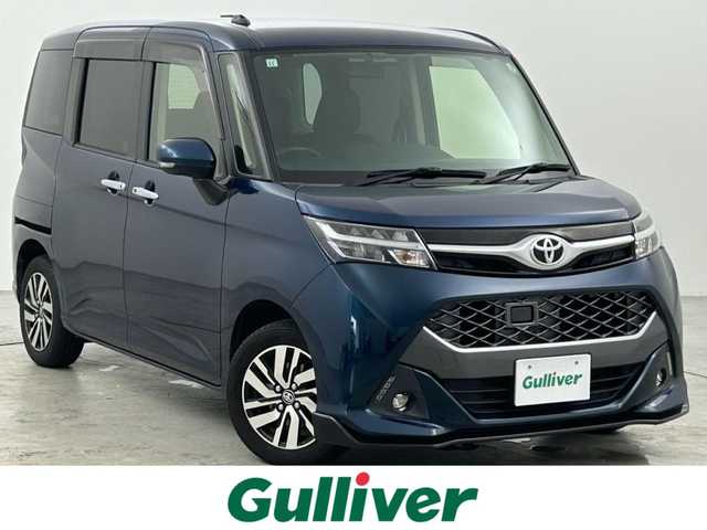 トヨタ タンク カスタムG 福岡県 2017(平29)年 6.8万km レーザーブルークリスタルシャイン 純正９型ナビ（フルセグＴＶ）　/ＴＶキャンセラー　/バックカメラ　/フロントスポイラー　/ＥＴＣ　/クルーズコントロール　/衝突軽減ブレーキ　/アクセル踏み間違い防止　/横滑り防止/アイドリングストップ/両側電動スライドドア　/シートヒーター　/ＬＥＤヘッドライト/プッシュスタート/純正１４インチアルミホイール