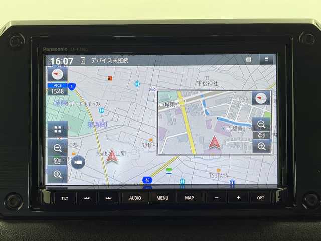 スズキ ジムニー XC 栃木県 2023(令5)年 2.2万km キネティックイエロー/ブラックトップ2トーン 5MT/純正メモリーナビ(Panasonic CN-HZ885)/・Bluetooth/フルセグTV/CD/DVD/SD/AM/FM/スズキセーフティサポート/・デュアルカメラブレーキサポート/・ハイビームアシスト/・車線逸脱警報/・ふらつき警報/・標識認識/ビルトインETC/純正前後ドライブレコーダー/ヒルディセントコントロール/LEDヘッドライト/フォグランプ/プッシュスタート/純正フロアマット(ラバータイプ)/マッドガード/サイド+カーテンエアバッグ/スマートキー×2本