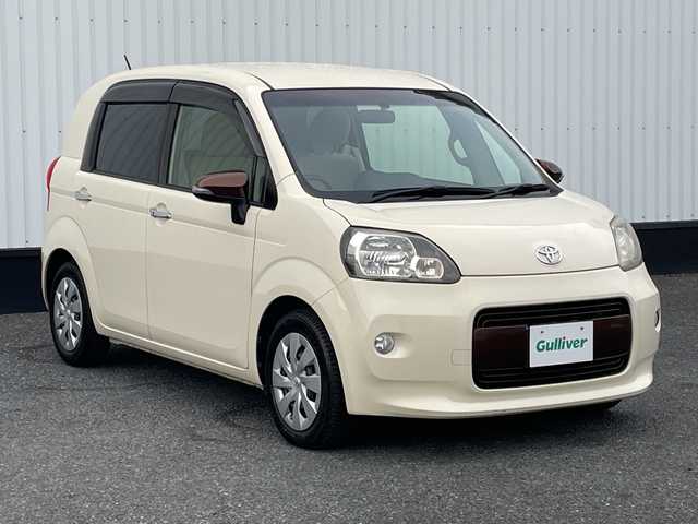 トヨタ ポルテ F アラモード 千葉県 2014(平26)年 8.5万km クリームベージュ 純正ナビ/(フルセグTV/BT/CD/DVD)/衝突被害軽減システム/バックカメラ/パワースライドドア/ETC/LEDヘッドライト/フォグランプ/オートライト/ウィンカーミラー/電動格納ミラー/純正15インチAW/シートリフター/プッシュスタート/スマートキー/フロアマット/スペアキー/ドアバイザー