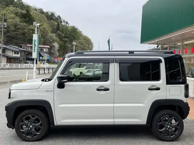 スズキ ハスラー タフワイルド 岐阜県 2024(令6)年 0.2万km ベージュⅡ 純正メモリナビ/Bluetooth　フルセグTV　CD DVD/追従式クルーズコントロール/全方位カメラ/前後ドライブレコーダー/ドアバイザー/ステアリングリモコン/ETC/純正フロアマット/前席シートヒータ/オートライト