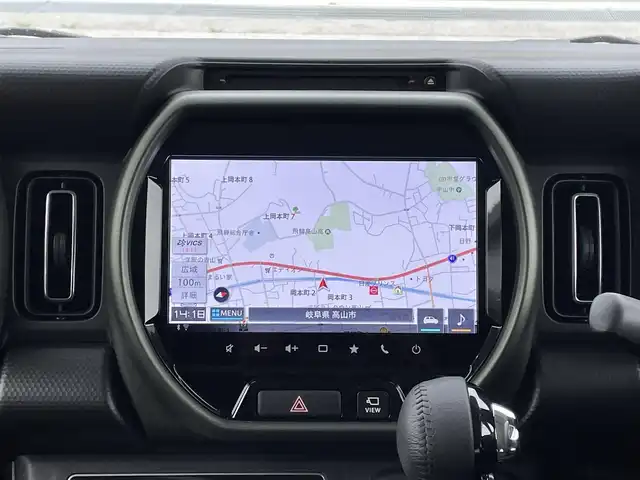 スズキ ハスラー タフワイルド 岐阜県 2024(令6)年 0.2万km ベージュⅡ 純正メモリナビ/Bluetooth　フルセグTV　CD DVD/追従式クルーズコントロール/全方位カメラ/前後ドライブレコーダー/ドアバイザー/ステアリングリモコン/ETC/純正フロアマット/前席シートヒータ/オートライト