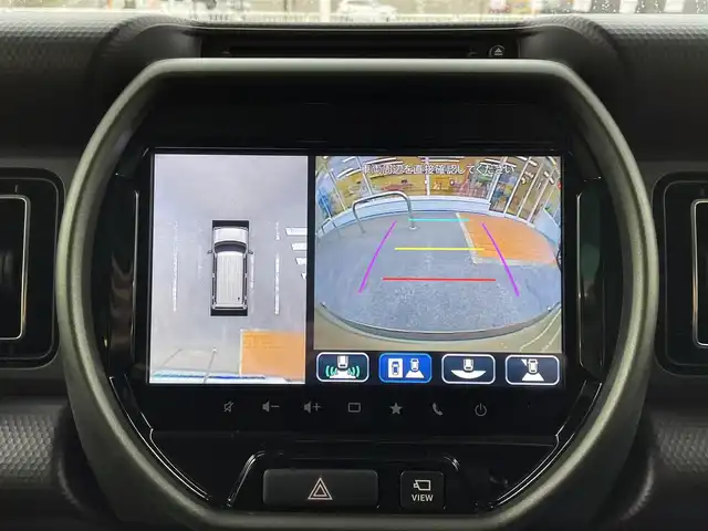 スズキ ハスラー タフワイルド 岐阜県 2024(令6)年 0.2万km ベージュⅡ 純正メモリナビ/Bluetooth　フルセグTV　CD DVD/追従式クルーズコントロール/全方位カメラ/前後ドライブレコーダー/ドアバイザー/ステアリングリモコン/ETC/純正フロアマット/前席シートヒータ/オートライト