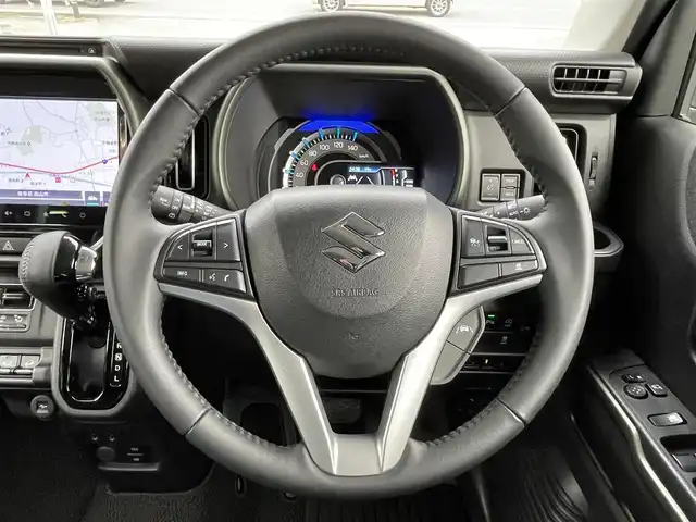 スズキ ハスラー タフワイルド 岐阜県 2024(令6)年 0.2万km ベージュⅡ 純正メモリナビ/Bluetooth　フルセグTV　CD DVD/追従式クルーズコントロール/全方位カメラ/前後ドライブレコーダー/ドアバイザー/ステアリングリモコン/ETC/純正フロアマット/前席シートヒータ/オートライト