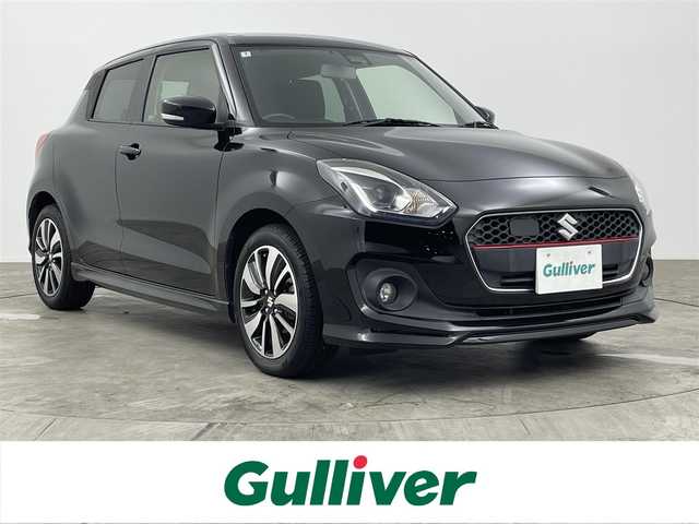 スズキ スイフト RS 大分県 2020(令2)年 7.7万km スーパーブラックパール 純正７型ナビ　CN-RZ753W/（CD/DVD/BT/SD/フルセグTV)/バックカメラ/ＥＴＣ/デュアルブレーキセンサーサポート/車線逸脱警報装置/ふらつき警報装置/先行車発信お知らせ機能/パドルシフト/シートヒーター/ステアリングリモコン/電動格納ミラー/フォグランプ/スペアキー1本