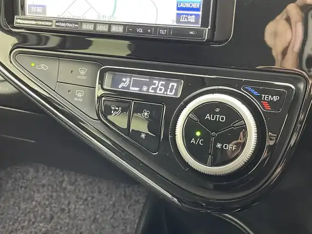トヨタ アクア クロスオーバー 茨城県 2018(平30)年 1.6万km グレーメタリック 社外ナビ（CN-AS300D）/フルセグTV/Bluetooth/バックカメラ/寒冷地仕様/ハーフレザーシート/レーンアシスト/衝突軽減ブレーキ/横滑り防止装置/電格ミラー/ステアリングリモコン/フロントフォグランプ