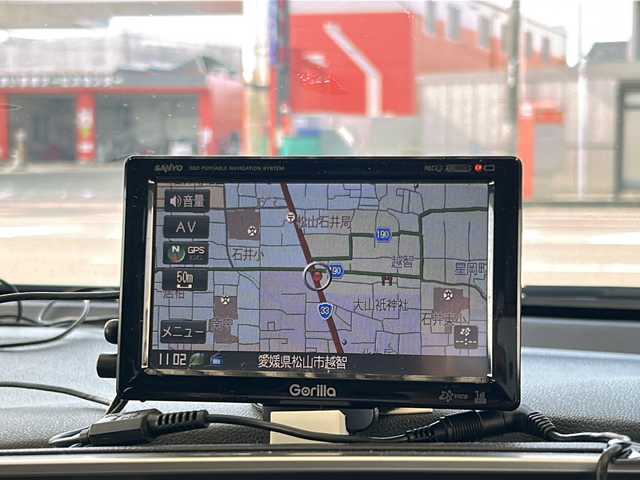 ホンダ フィット 13G Fパッケージ 愛媛県 2017(平29)年 2万km プレミアムホワイトパールⅡ Gorillaポータブルナビ(ワンセグTV/SD)/ETC/スペアキー/社外フロアマット