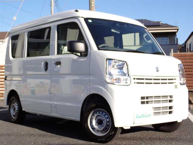 スズキ エブリイ PA リミテッド 千葉県 2025(令7)年 0.1千km スペリアホワイト ハロゲンヘッドライト/アイドリングストップ/横滑り防止装置/盗難防止装置/衝突軽減システム/後方コーナーセンサー/ABS/パワステ/パワーウィンドウ/エアバッグ/スマートキー/スペアキー