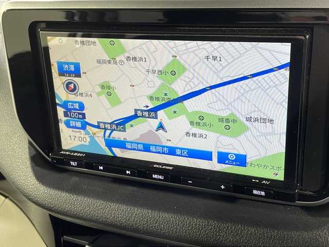 ダイハツ ムーヴ X リミテッド 福岡県 2022(令4)年 5.1万km ブライトシルバーメタリック ・Bカメラ/・Bluetooth/・シートヒーター/・社外ナビ/・AM/FM/・プッシュスタート/・ETC/・CD/DVD