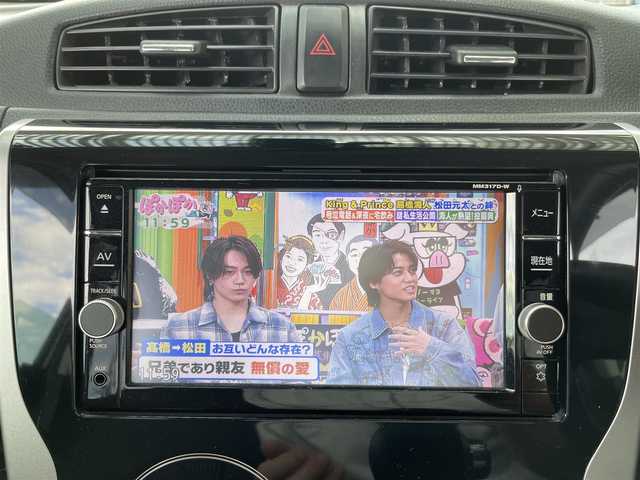 日産 デイズ ハイウェイスターX 三重県 2018(平30)年 6.2万km ホワイトパール 登録時61411km/禁煙車/純正ナビ/（AM/FM/TV/Bluetooth）/フルセグTV/アラウンドビューモニター/アイドリングストップ/純正ドライブレコーダー/プッシュスタート/衝突軽減システム/スペアキー