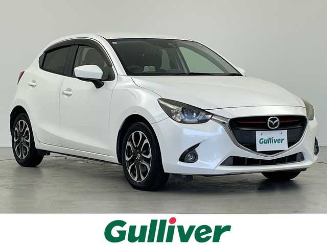 マツダ デミオ XD ツーリング 岐阜県 2014(平26)年 5.4万km スノーフレイクホワイトパールマイカ 純正ナビ/AM FM CD DVD BT USB AUX/バックカメラ　/クルーズコントロール/ヘッドップディスプレイ/ステアリングスイッチ/パドルシフト/AAC/純正フロアマット/純正AW/LEDオートライト/アイドリングストップ/横滑り防止/純正サイドバイザー/トノカバー