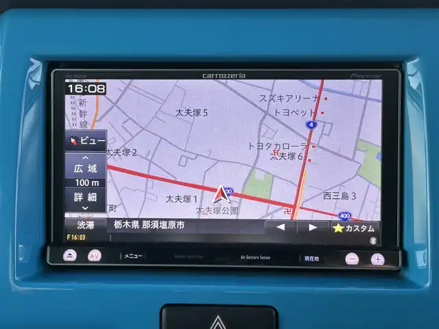 スズキ ハスラー X ターボ 栃木県 2014(平26)年 9.7万km サマーブルーM レーダーブレーキサポート/4WD/ターボ/社外メモリナビ/フルセグTV/DVD/Bluetooth/MSV/バックカメラ/ETC/前後ドライブレコーダー/シートヒーター/アイドリングストップ/横滑り防止装置/スマートキー/プッシュスタート/HIDオートライト/フォグランプ/純正フロアマット/純正15インチAW/社外AW+スタッドレスタイヤ積込/保証書/取説/ナビ説