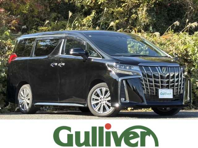 トヨタ アルファード S タイプゴールドⅢ 大分県 2022(令4)年 2.3万km ブラック 両側パワースライドドア /純正メモリーナビ/バックカメラ/フルセグ /Bluetooth/CD/DVDデッキ/ハーフレザーシート/ビルトインETC/オットマンシート/前後クリアランスソナー/純正3眼LEDヘッドライト/シーケンシャルウインカー/アダプティブクルーズコントロール/レーンキープアシスト/スマートキー/エンジンプッシュスタート/純正18インチアルミホイール