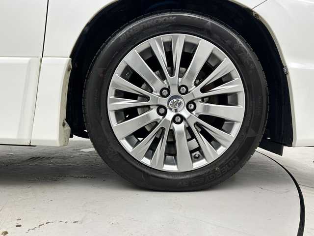 トヨタ ヴェルファイア 2．4Z ゴールデンアイズ 福島県 2013(平25)年 8万km ホワイトパールクリスタルシャイン /禁煙車//４WD//スマートキー//スペアキー//クルーズコントロール//純正ナビ//Bluetooth//フルセグテレビ//純正フリップダウンモニター//電動リアゲート//純正フロアマット//ハーフレザーシート//純正アルミホイール//横滑り防止装置//コーナーセンサー(前後)//オートライト//カーテンエアバック//ビルトインETC