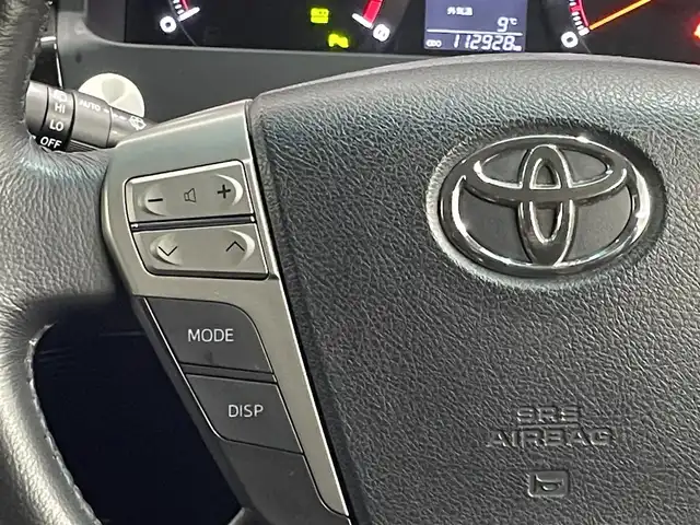 トヨタ ヴェルファイア 2．4Z ゴールデンアイズ 宮城県 2013(平25)年 11.3万km ブラック 純正メモリーナビ/（ＦＭ／ＡＭ／ＣＤ／Ｂｌｕｅｔｏｏｔｈ）　/フルセグテレビ　/ハーフレザーシート　/クルーズコントロール　/両側パワースライドドア　/パワーバックドア　/クールボックス　/フリップダウンモニター/コーナーセンサー/横滑り防止装置/スマートキー/プッシュスタート/ETC