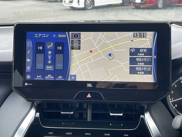 トヨタ ハリアー Z 愛媛県 2021(令3)年 1.6万km ブラック 純正１０．５インチナビ/全方位カメラ/ＥＴＣ２．０/フルセグＴＶ/Ｂｌｕｅｔｏｏｔｈ/レーダークルーズコントロール/コーナーセンサー/ＬＥＤヘッドライト/純正アルミホイール/スマートキー/スペアキー