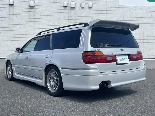 日産 ステージア オーテック260RS 山形県 1998(平10)年 11.6万km シルキースノーパール RB26DETTエンジン/4WDターボ/５速マニュアル/R5 6/10、113062Km時タイミングベルト交換済み/社外サス（純正有り）/専用スポーツシート/専用３連センターコンソールメーター/専用大型ルーフスポイラー/専用ＢＢＳ１７インチＡＷ/ブレンボブレーキ/電動スーパーＨＩＣＡＳ/ETC/新車時保証書、取扱説明書/全記録簿有り