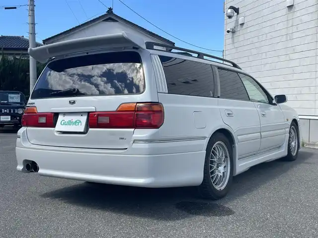 日産 ステージア オーテック260RS 山形県 1998(平10)年 11.6万km シルキースノーパール RB26DETTエンジン/4WDターボ/５速マニュアル/R5 6/10、113062Km時タイミングベルト交換済み/社外サス（純正有り）/専用スポーツシート/専用３連センターコンソールメーター/専用大型ルーフスポイラー/専用ＢＢＳ１７インチＡＷ/ブレンボブレーキ/電動スーパーＨＩＣＡＳ/ETC/新車時保証書、取扱説明書/全記録簿有り
